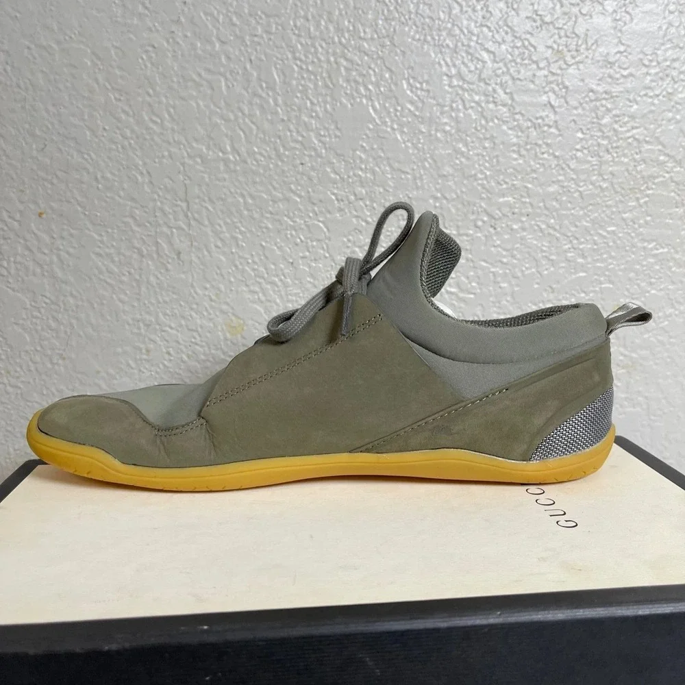Vivobarefoot Kasana Ghillie Olive Green Kanna Comfort Sneaker Womens 41 EU/10 US
